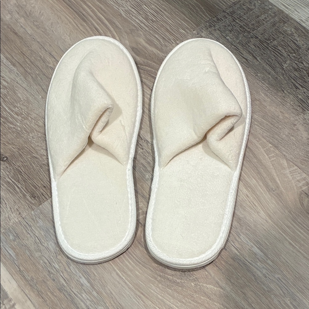Cozy White Slippers